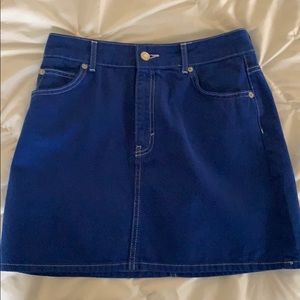 Blue TopShop Skirt
